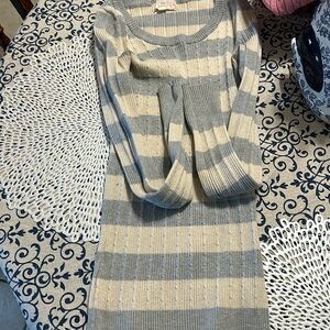 Striped sweater size small
